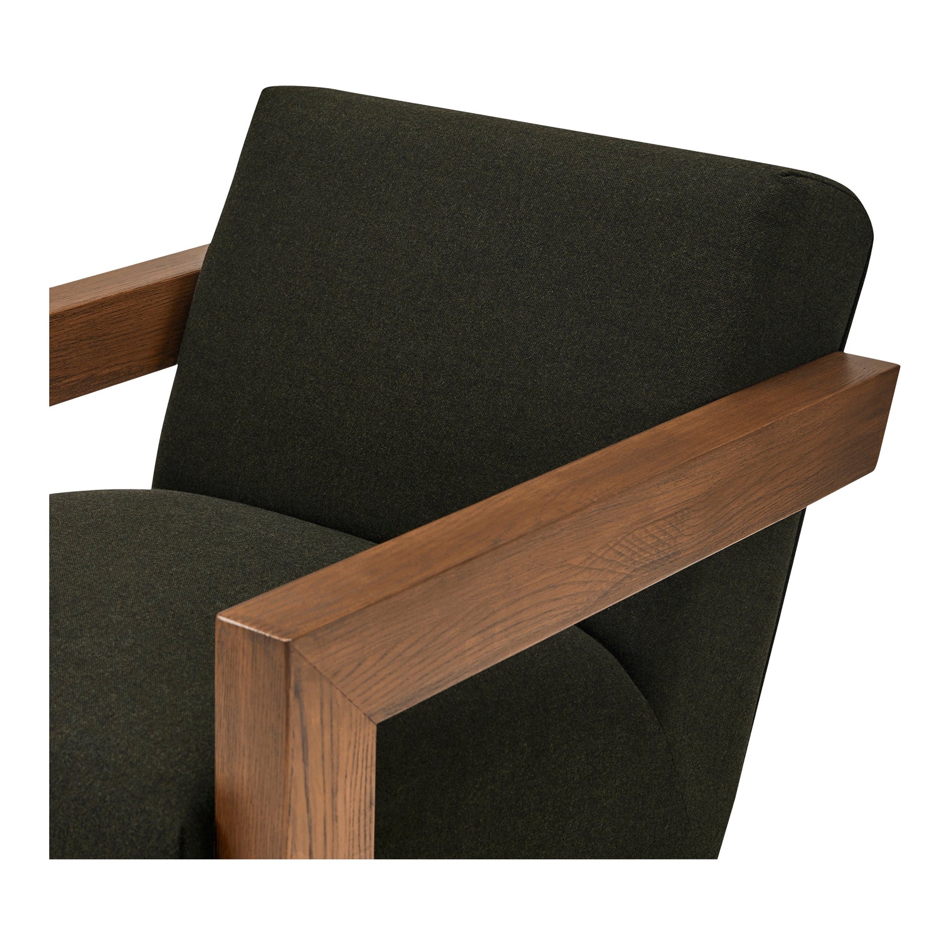 Garnet Olive Lounge Chair - Ornate Home