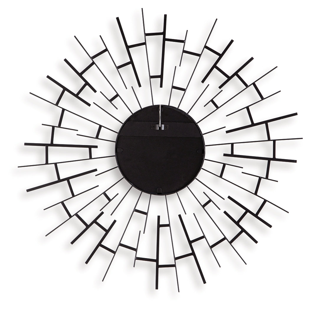 Garrenworth Black Accent Mirror- Viva Furn