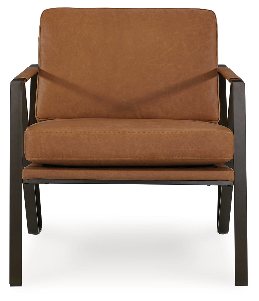 Garronmont Caramel Accent Chair- Viva Furn