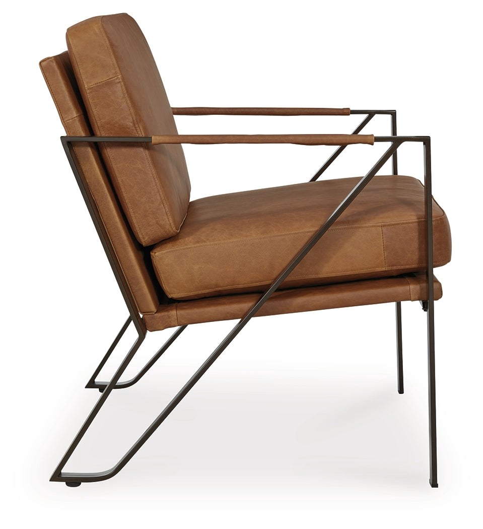 Garronmont Caramel Accent Chair- Viva Furn