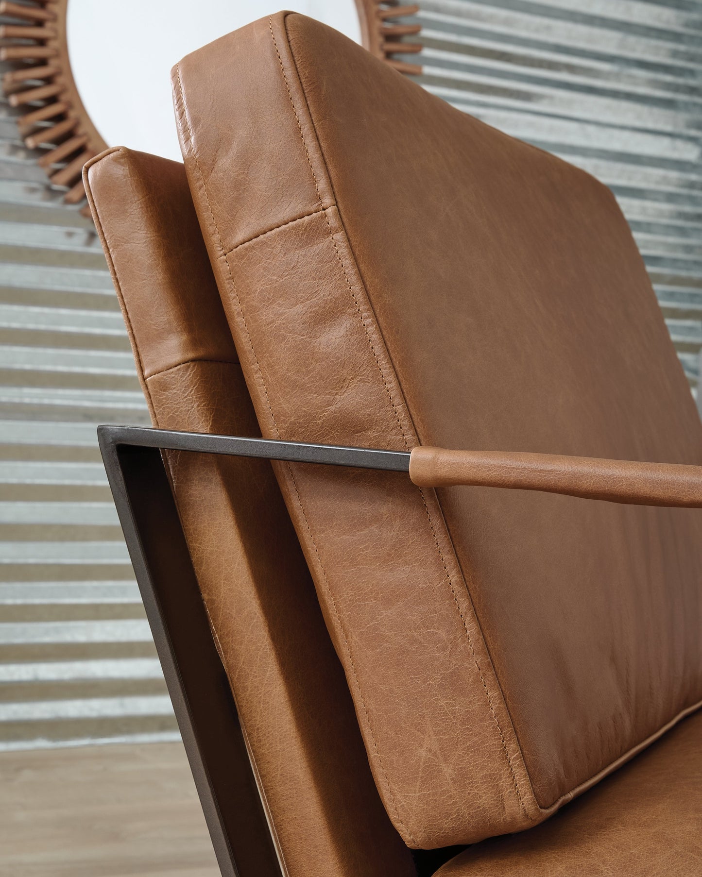 Garronmont Caramel Accent Chair- Viva Furn