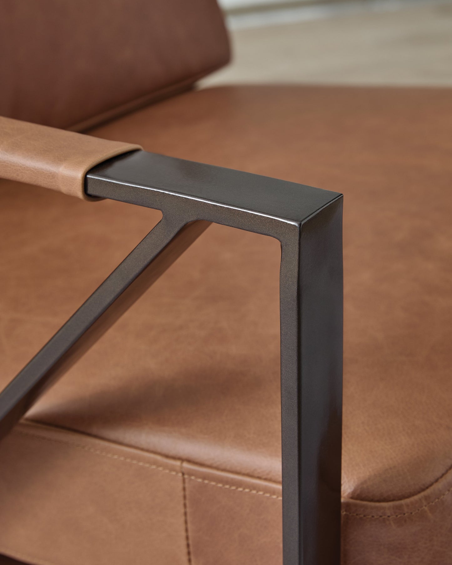 Garronmont Caramel Accent Chair- Viva Furn