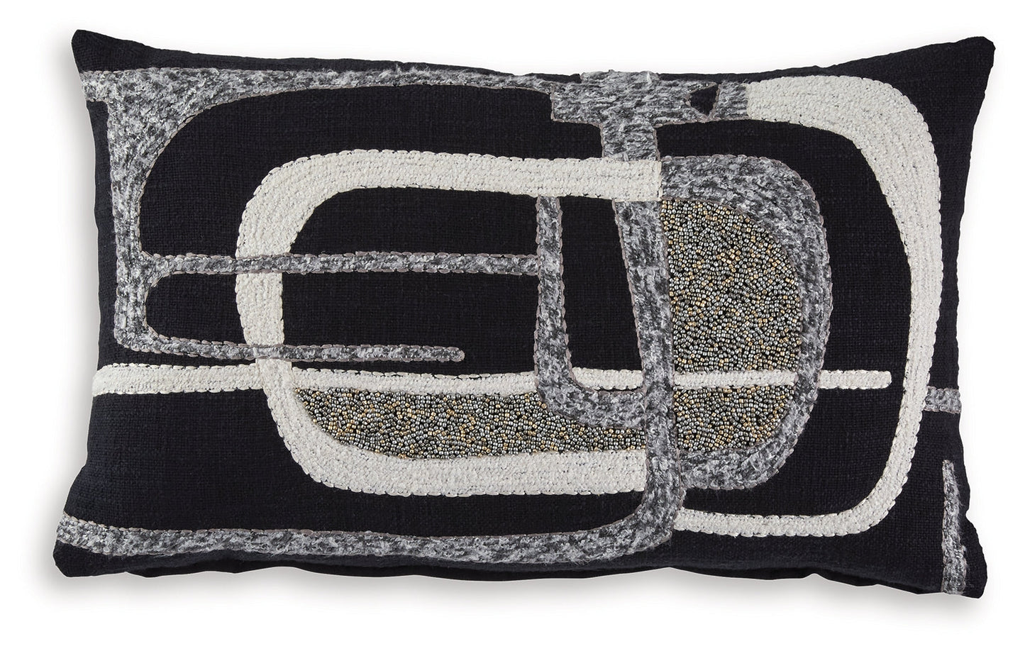 Gavrileigh Black/Gray/Ivory Pillow (Set of 4)- Viva Furn