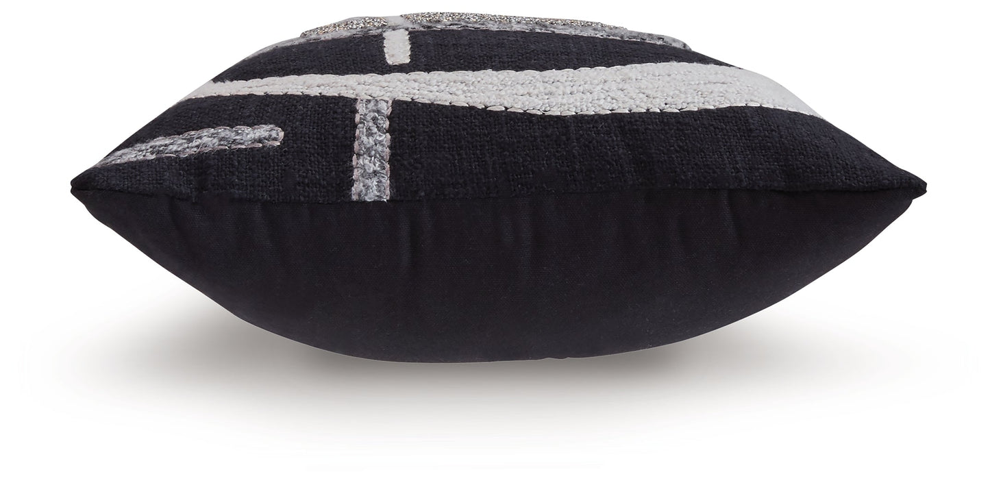 Gavrileigh Black/Gray/Ivory Pillow (Set of 4)- Viva Furn