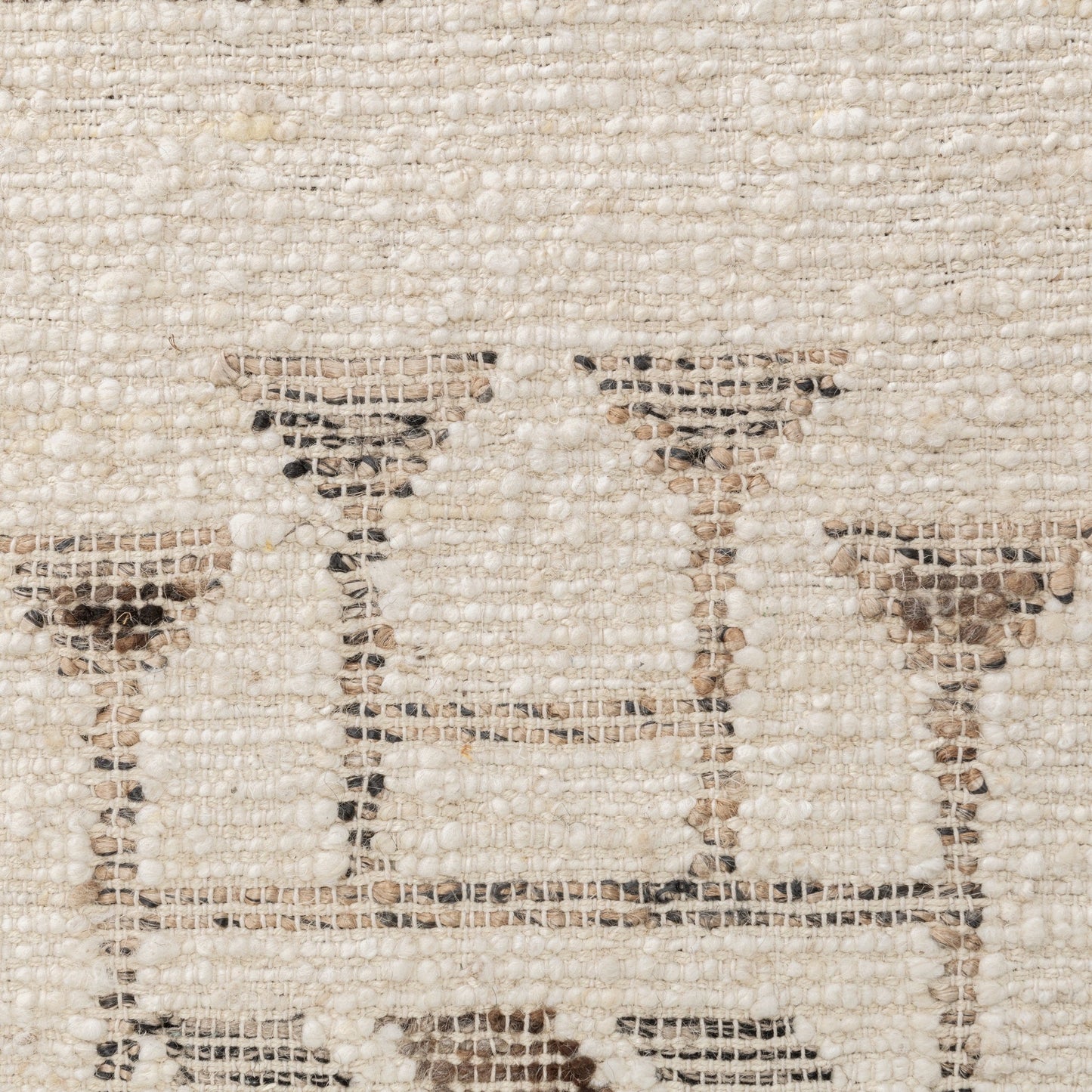 Gazi Ivory/Brown Multi Rug - Ornate Home