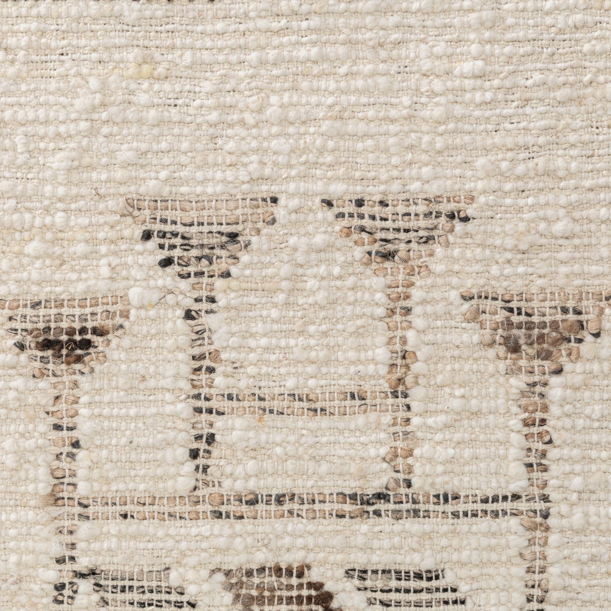 Gazi Ivory/Brown Multi Rug - Ornate Home
