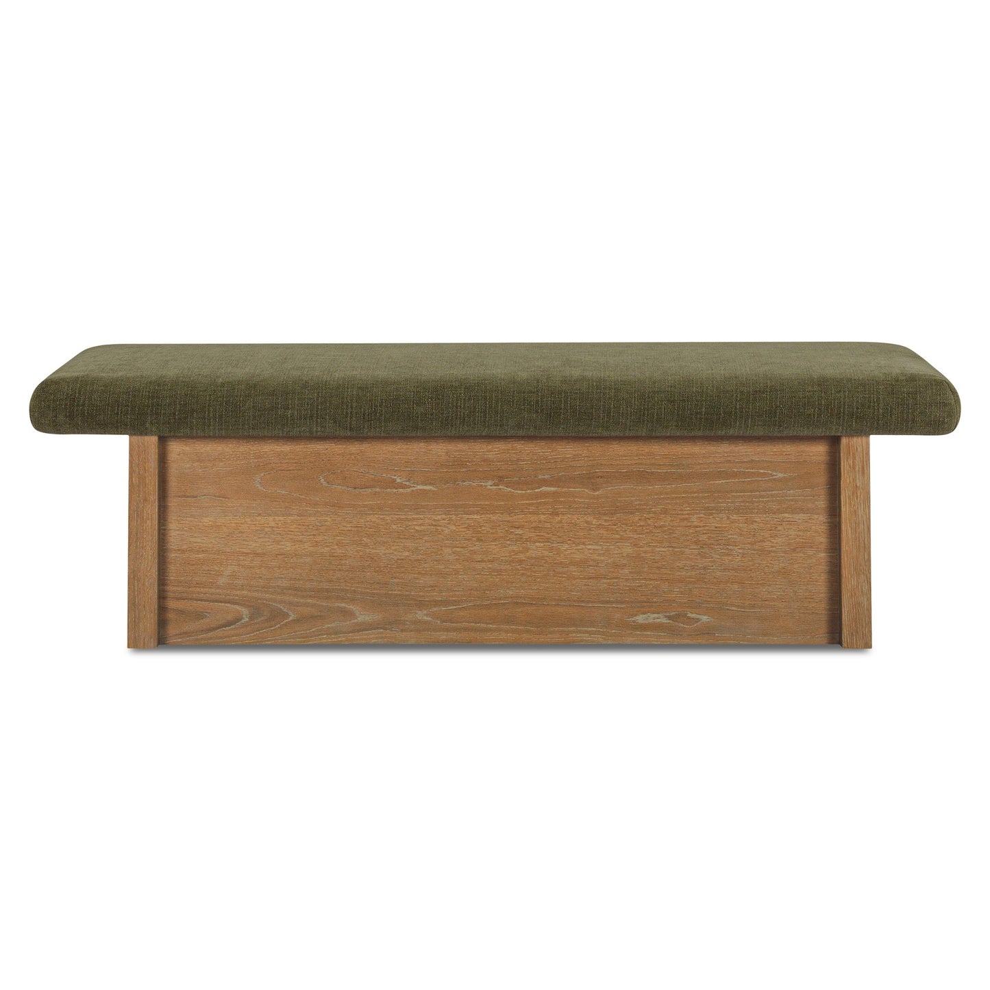 Gemma Dark Green Storage Bench - Ornate Home