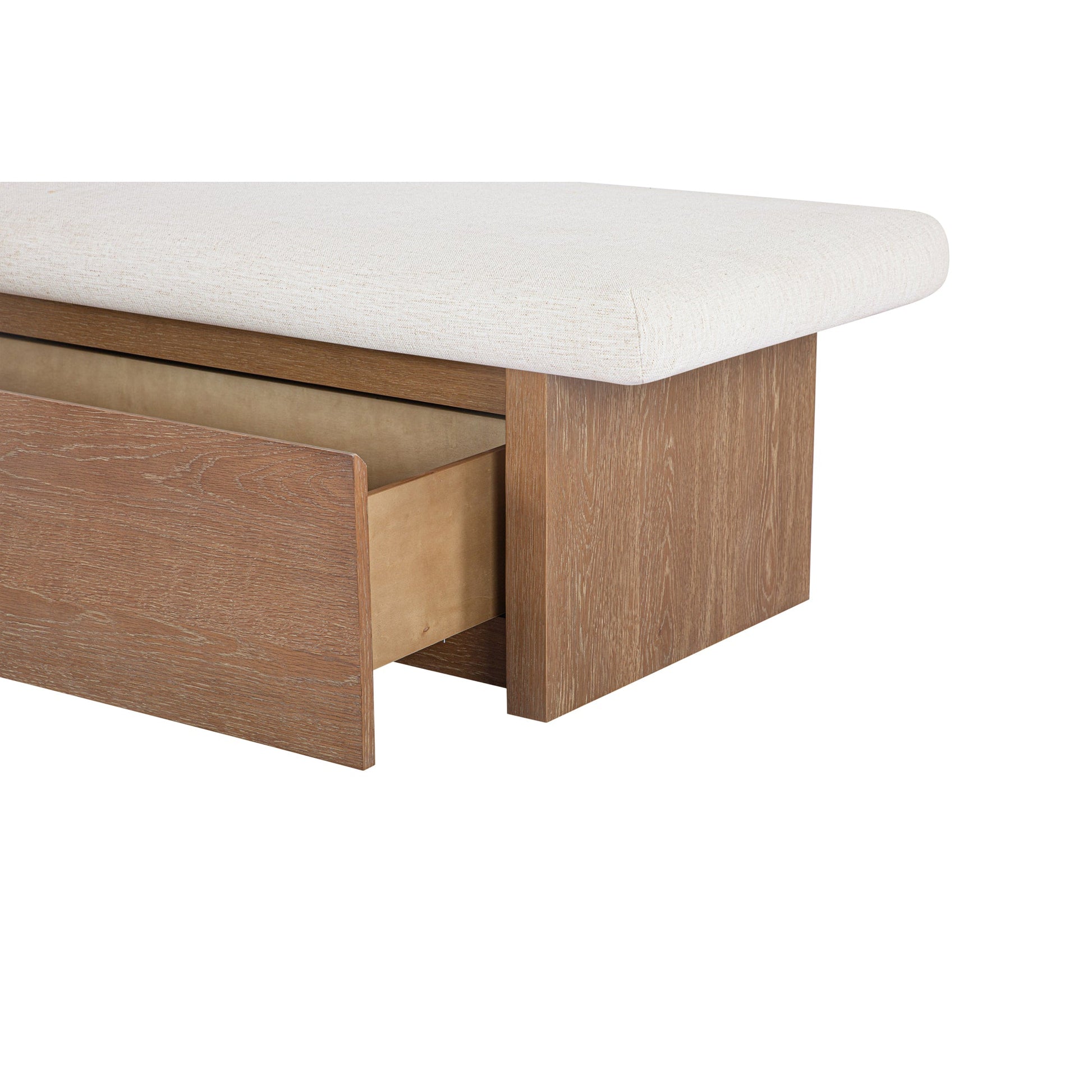 Gemma Oat Storage Bench - Ornate Home