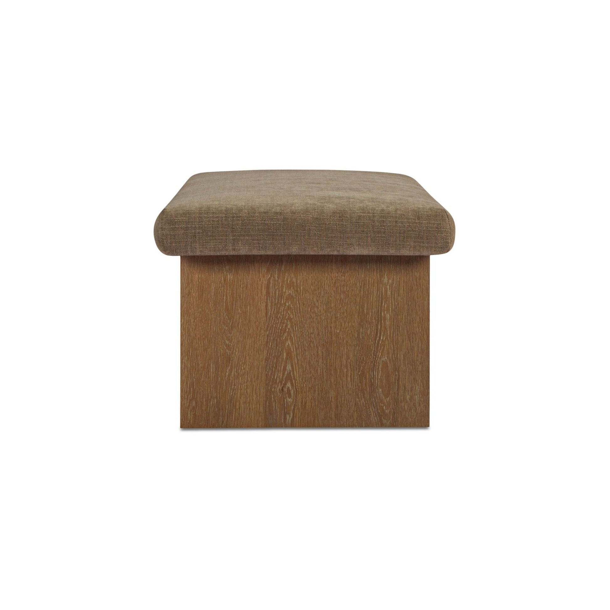 Gemma Taupe Storage Bench - Ornate Home