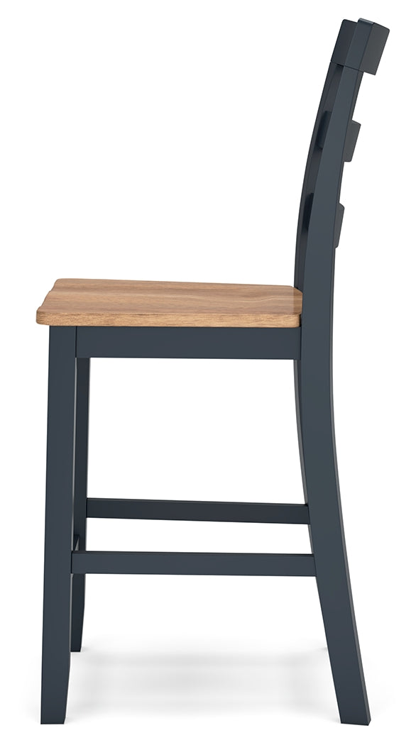 Gesthaven Counter Height Dining Table and 2 Barstools - Ornate Home