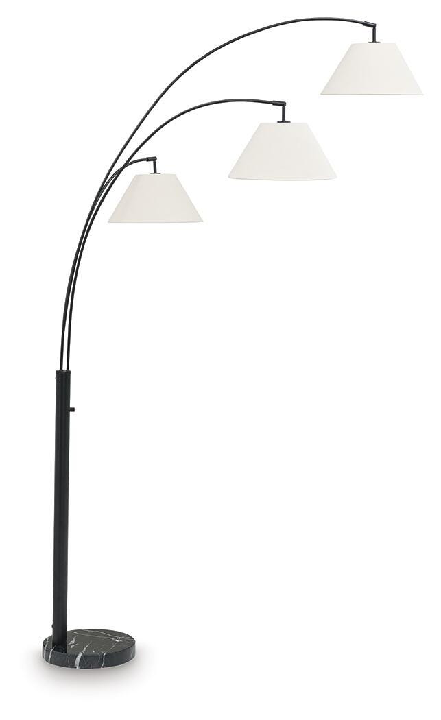 Gibbswellner Black Arc Lamp- Viva Furn