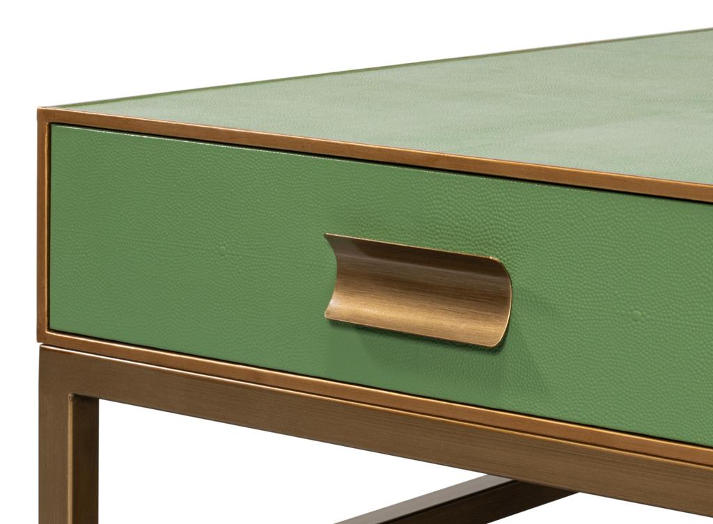 Gideon Green Square Coffee Table - Ornate Home