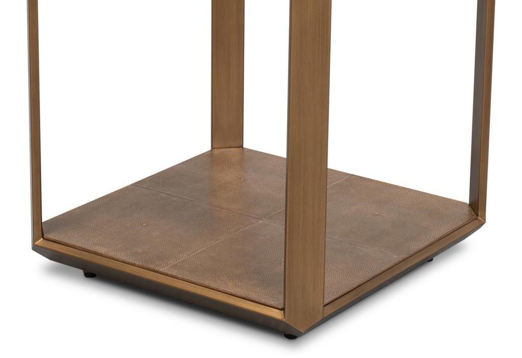 Gilbert Tan Side Table - Ornate Home
