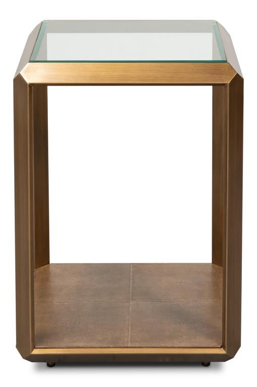 Gilbert Tan Side Table - Ornate Home