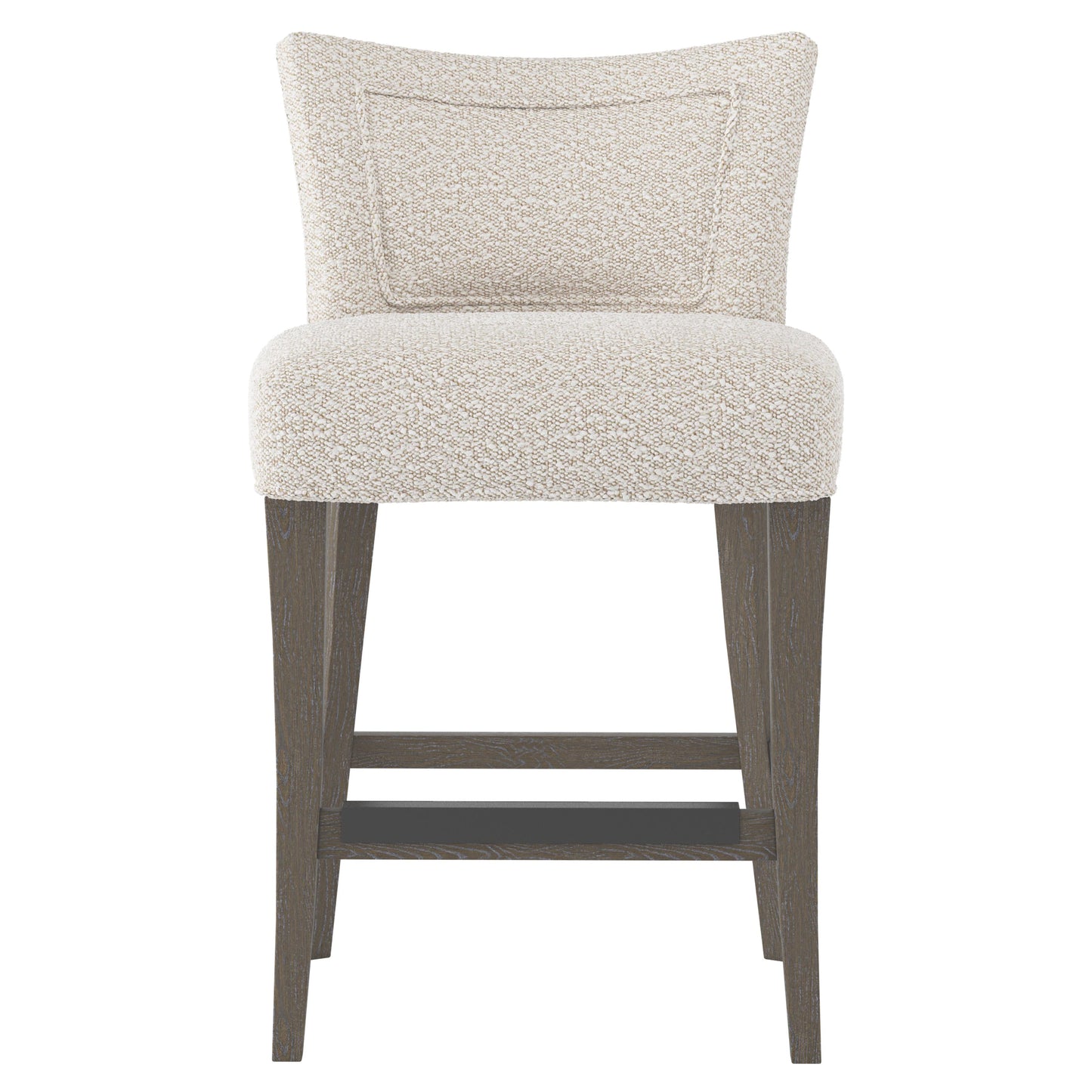 Giles Portobello/White/Cream Fabric Counter Stool - Ornate Home