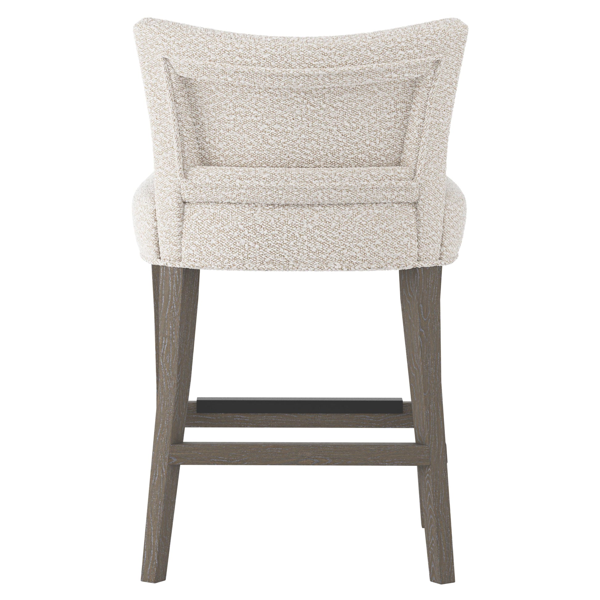 Giles Portobello/White/Cream Fabric Counter Stool - Ornate Home