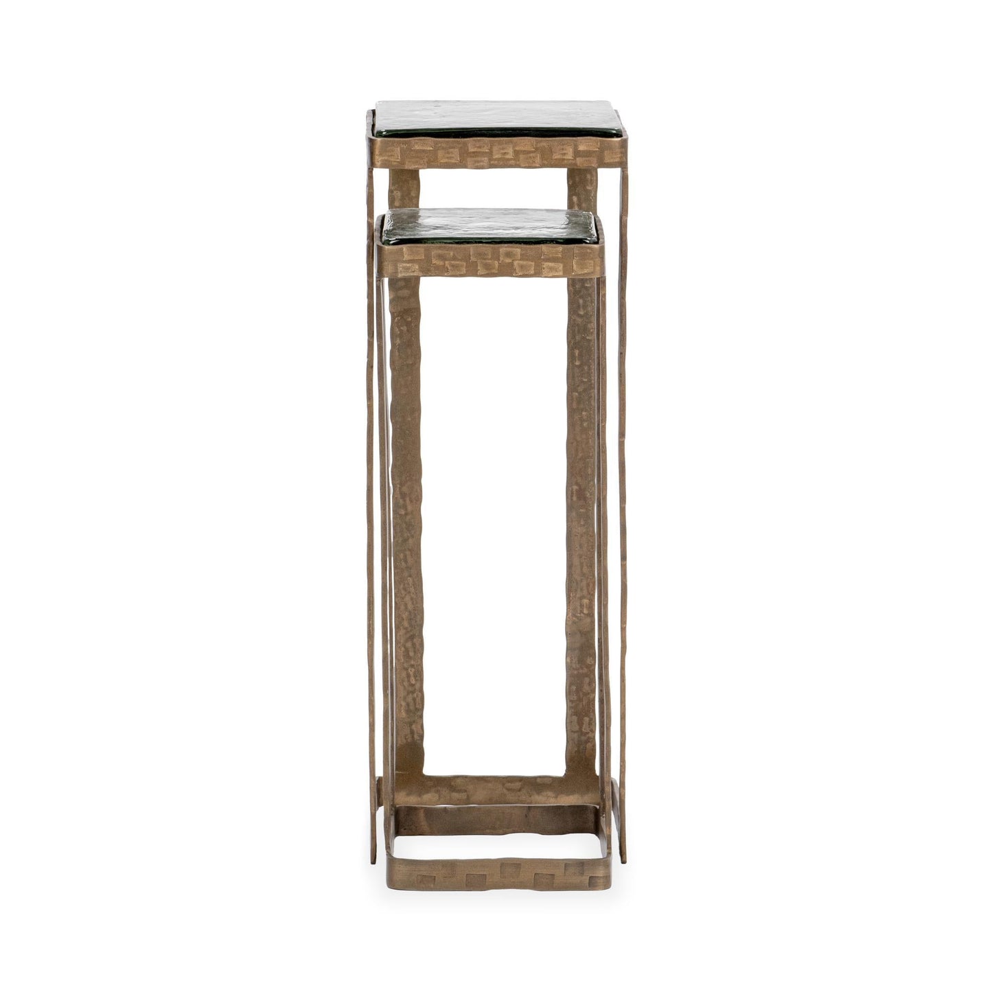 Gillian Brass Nesting Accent Tables (Set of 2) - Ornate Home