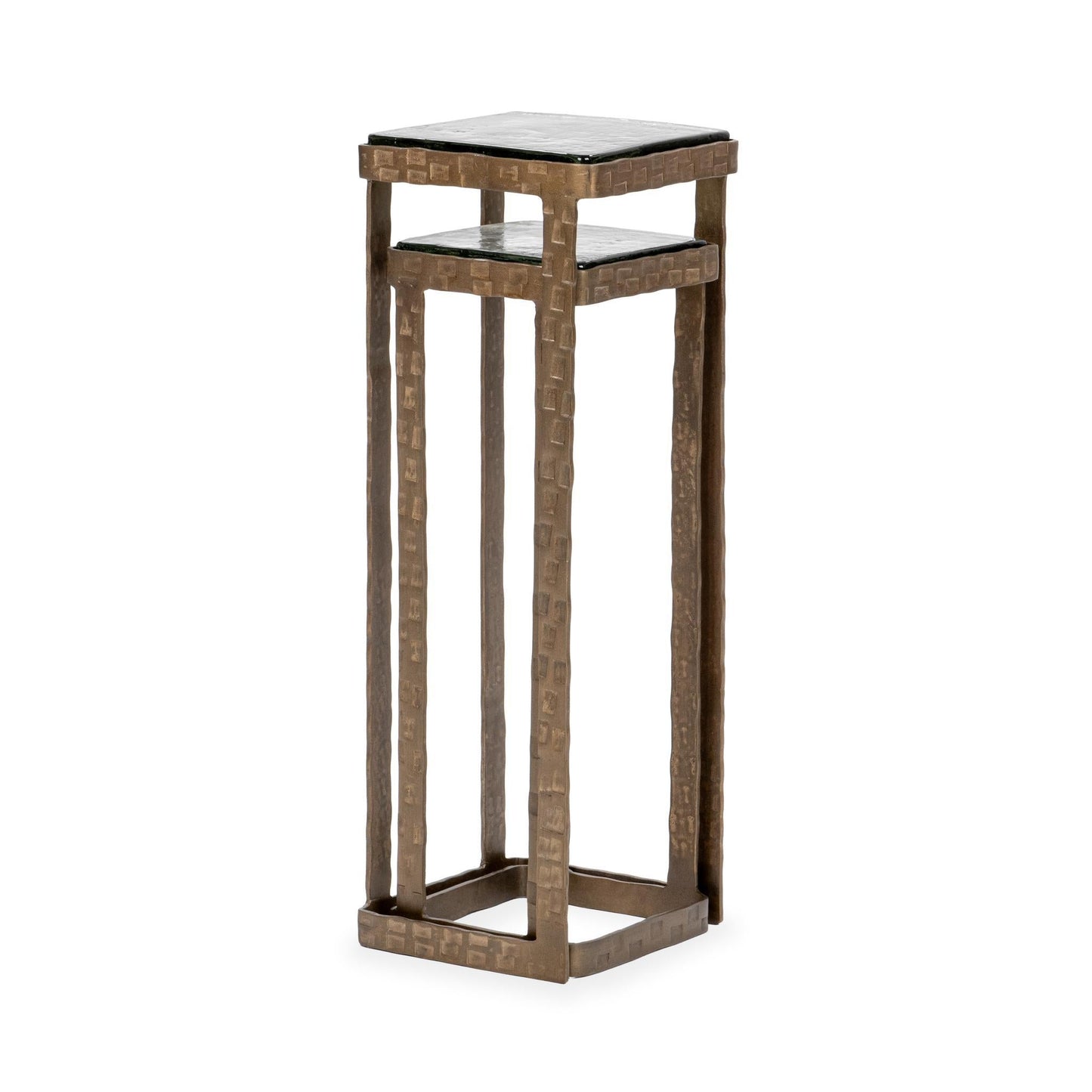 Gillian Brass Nesting Accent Tables (Set of 2) - Ornate Home