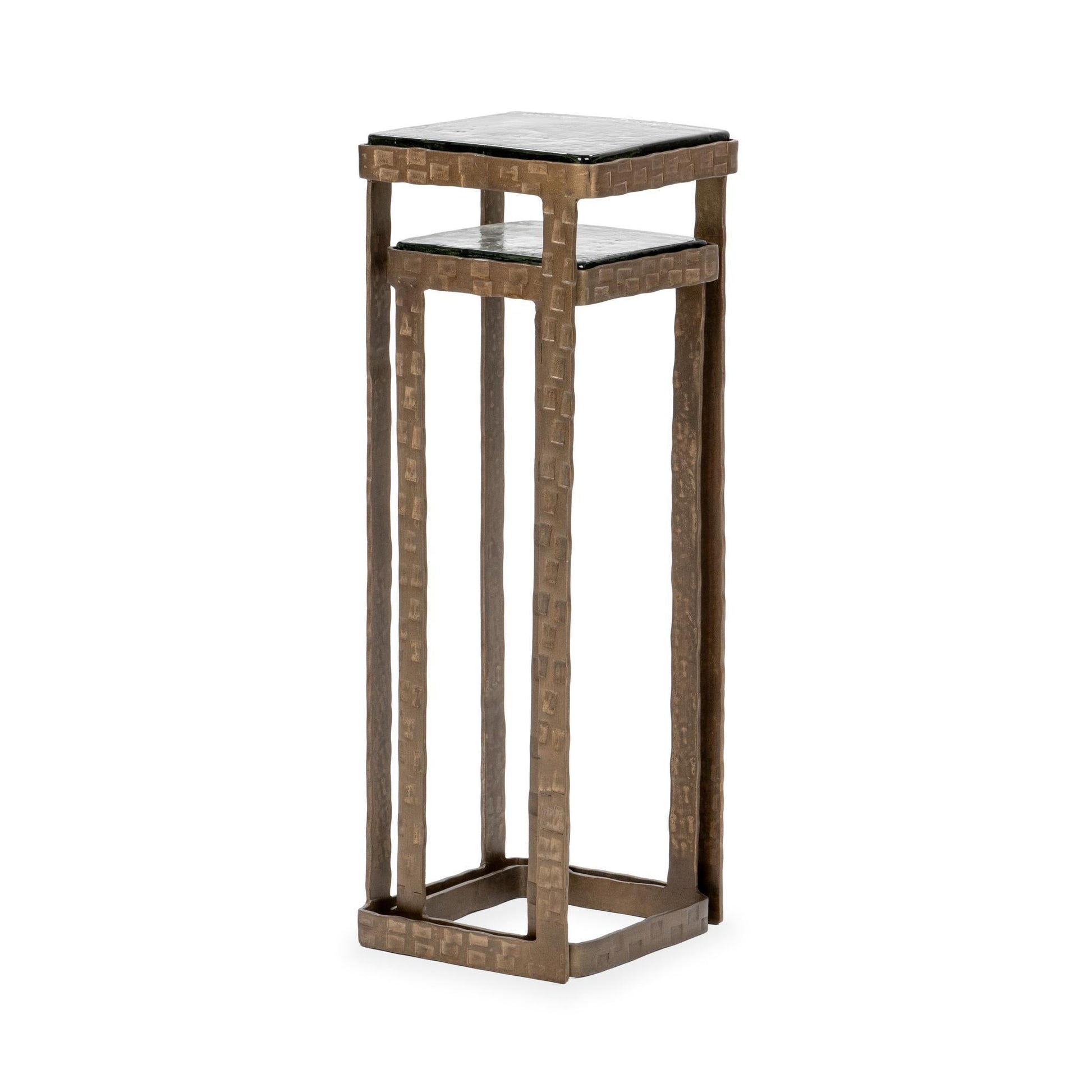 Gillian Brass Nesting Accent Tables (Set of 2) - Ornate Home