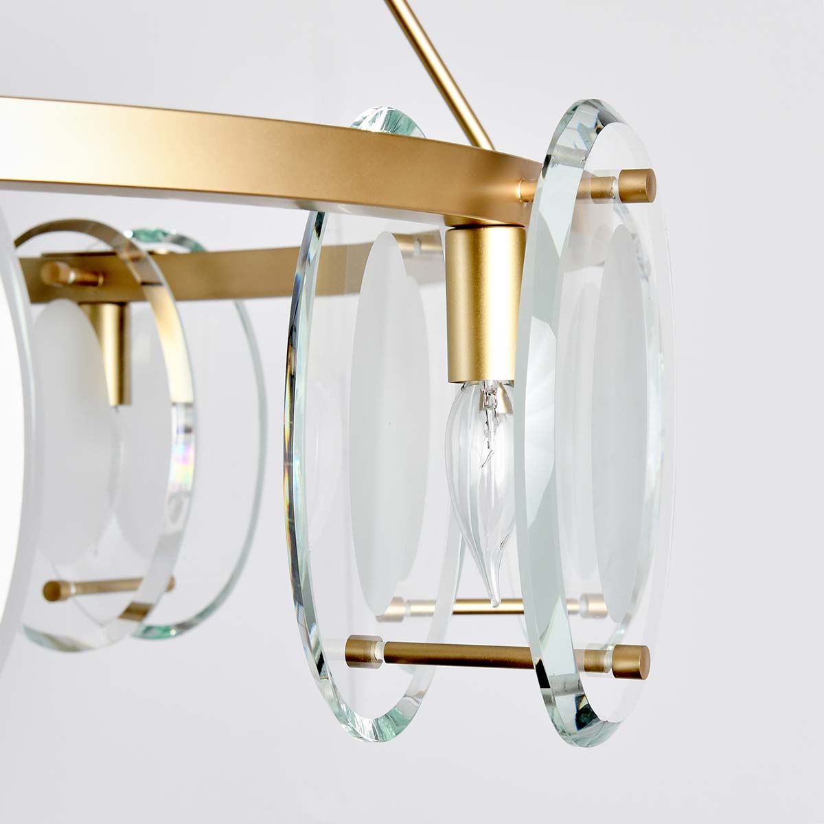 Gina Gold Chandelier - Ornate Home