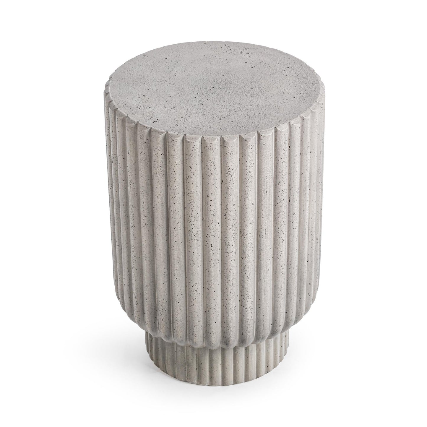 Givens Light Gray Outdoor Accent Table - Ornate Home
