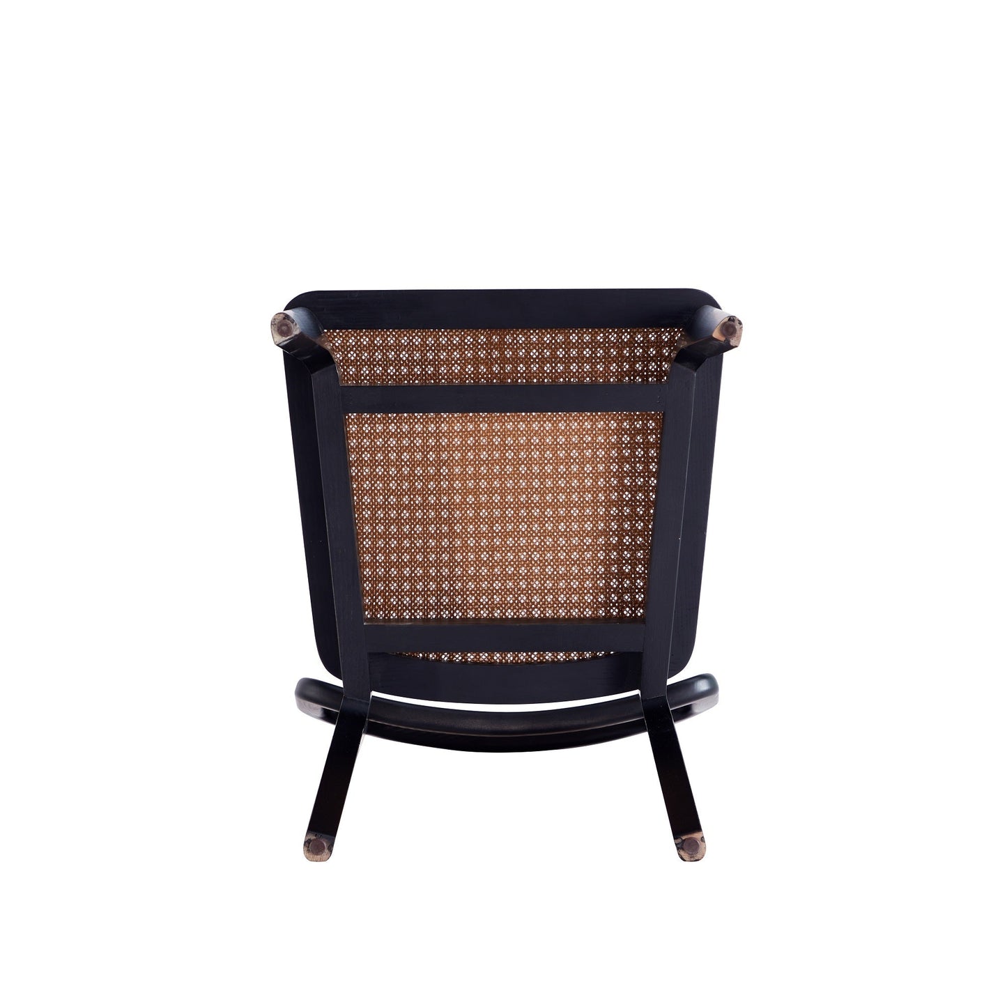 Giverny Dining Chair in Black and Natural Cane (set of 4) - Ornate Home