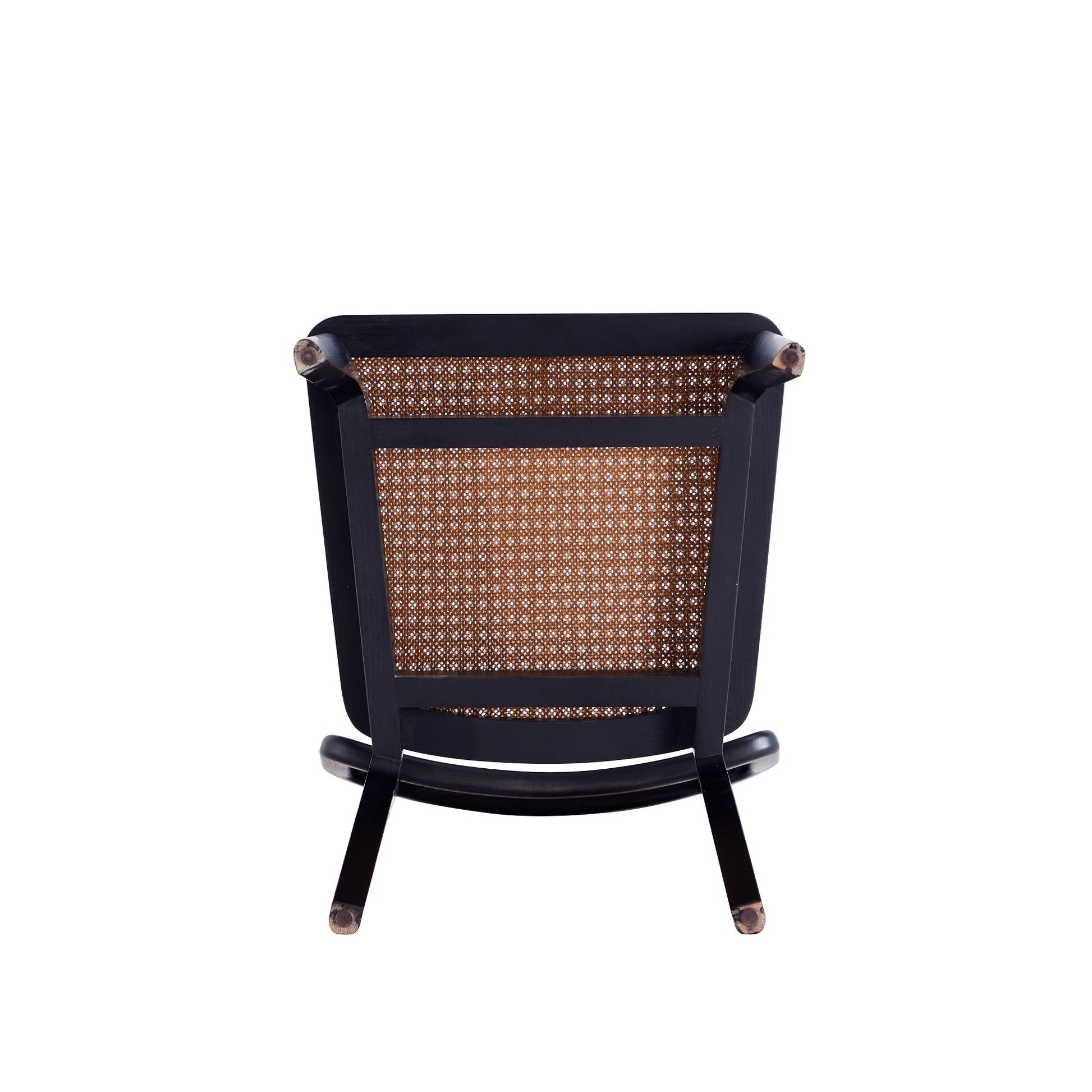 Giverny Dining Chair in Black and Natural Cane (set of 4) - Ornate Home