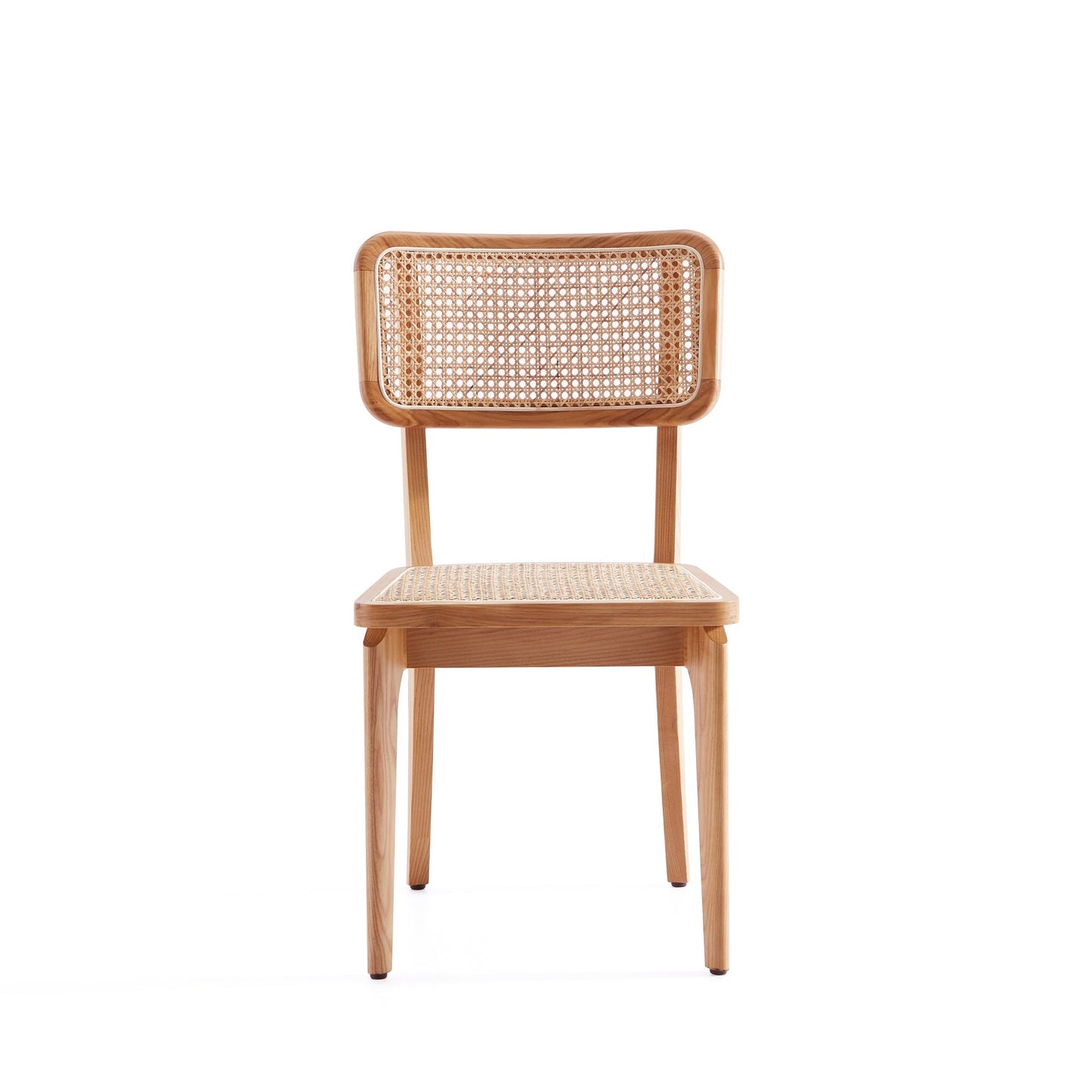 Giverny Dining Chair in Nature Cane (set of 2) - Ornate Home
