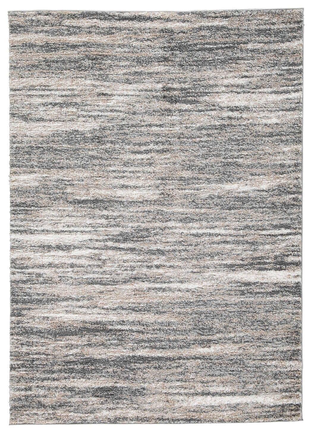 Gizela Ivory/Beige/Gray Large Rug- Viva Furn