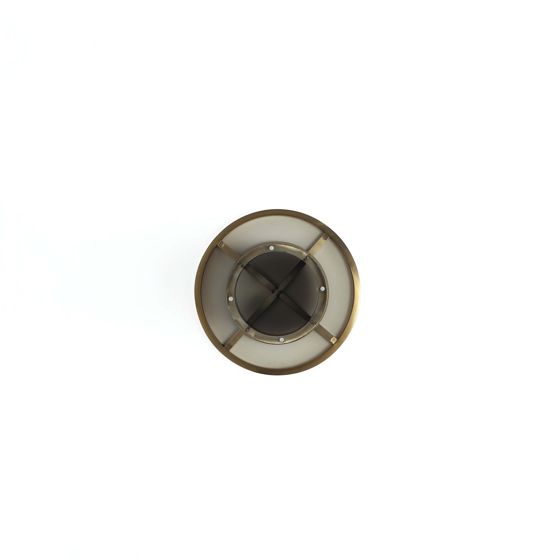 Glenn End Table in Gold - Ornate Home