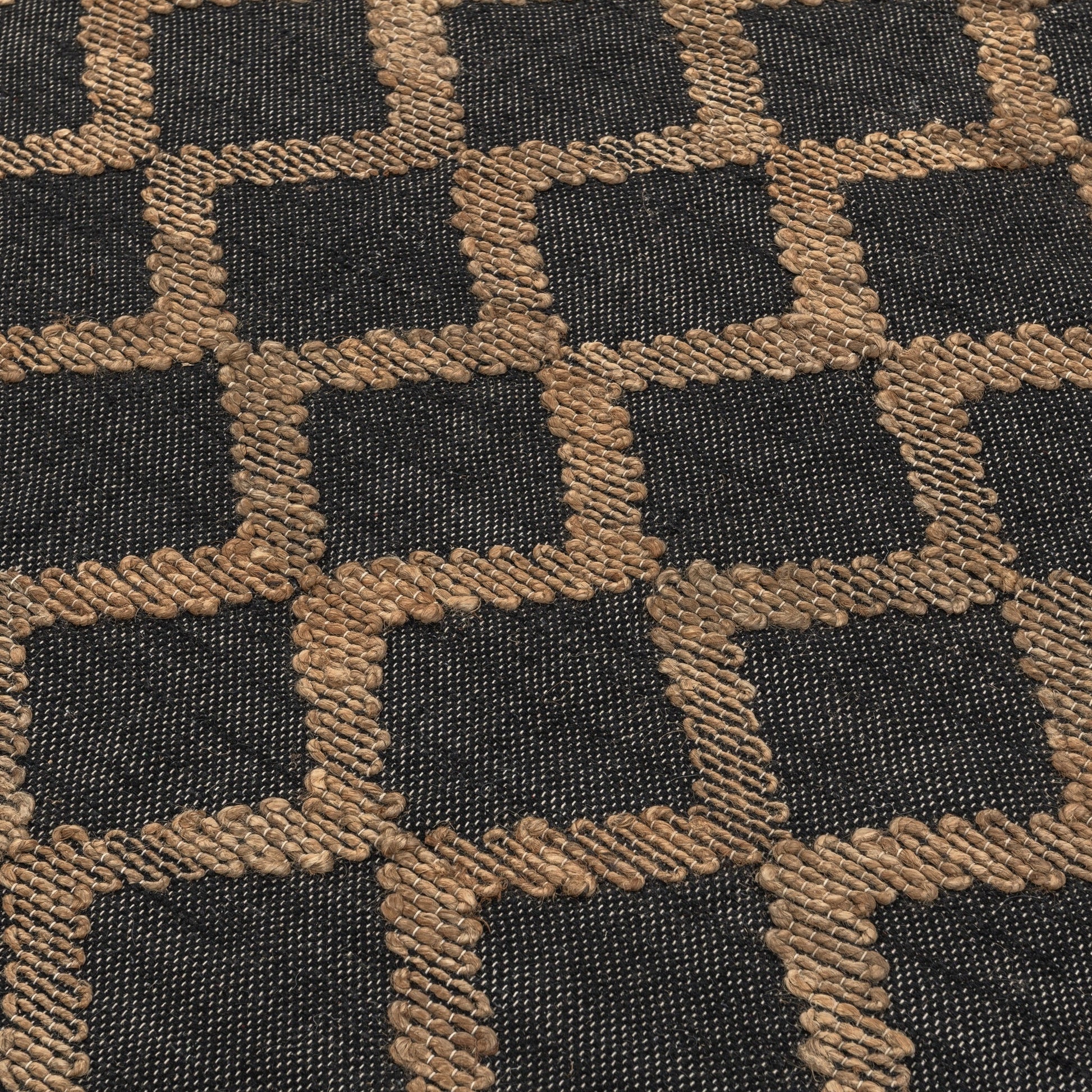 Gobi Black/Natural Rug - Ornate Home