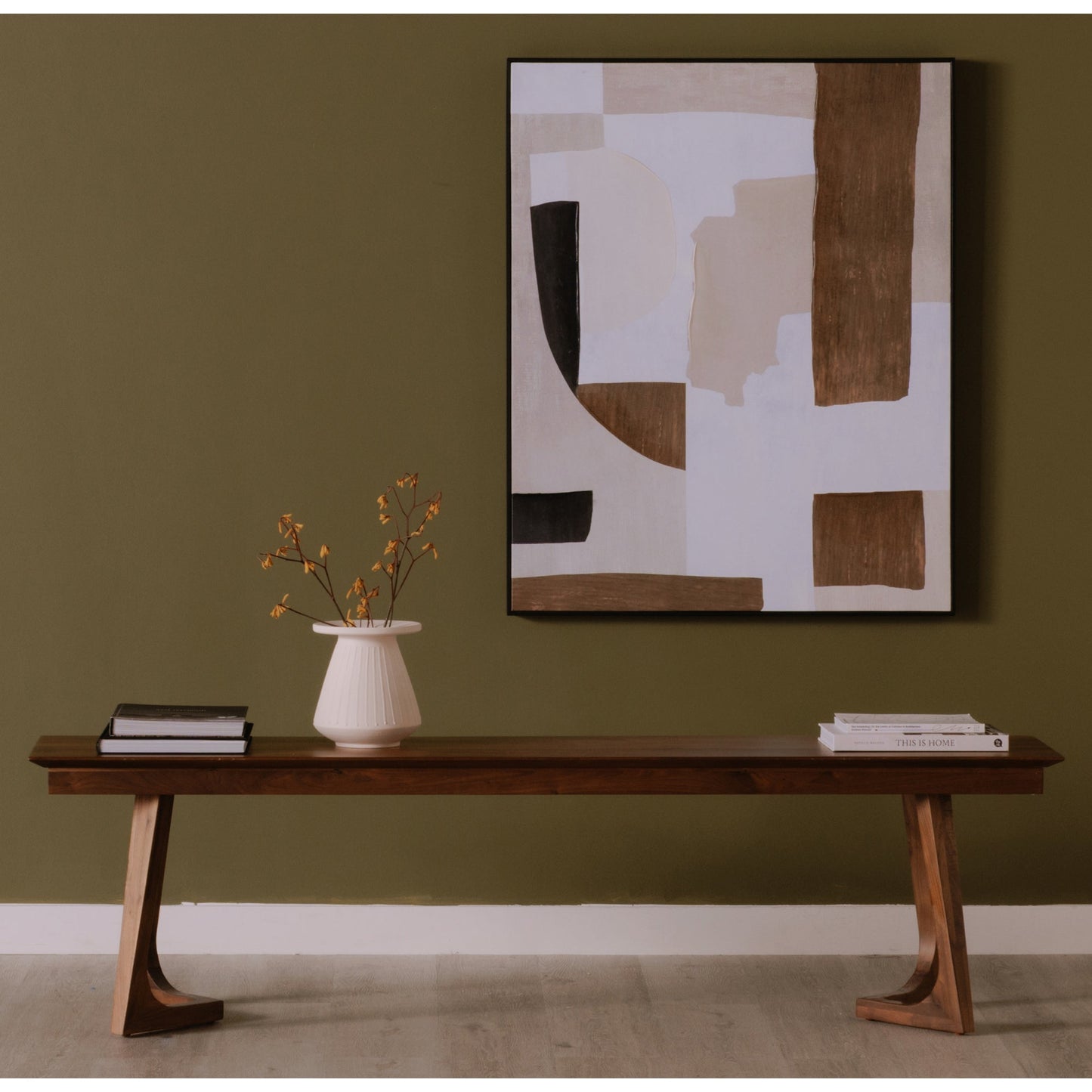 Godenza Brown Bench - Ornate Home