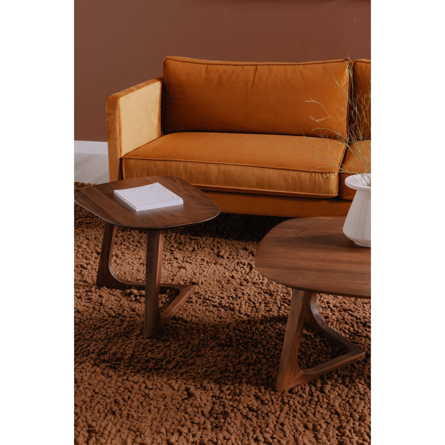 Godenza Brown End Table - Ornate Home