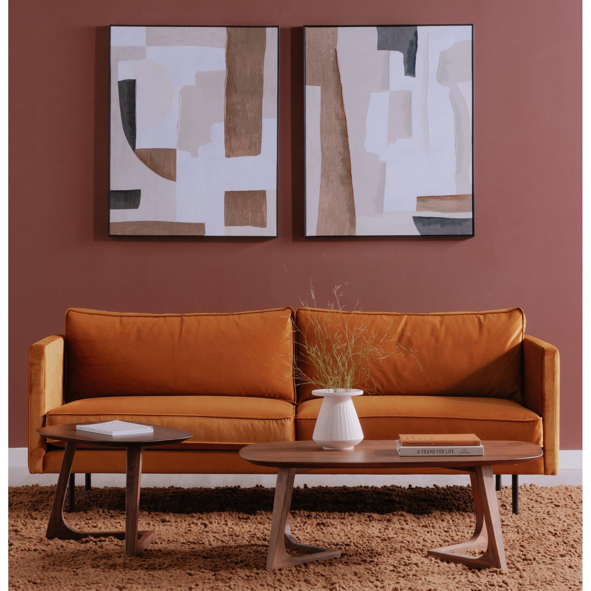 Godenza Brown End Table - Ornate Home
