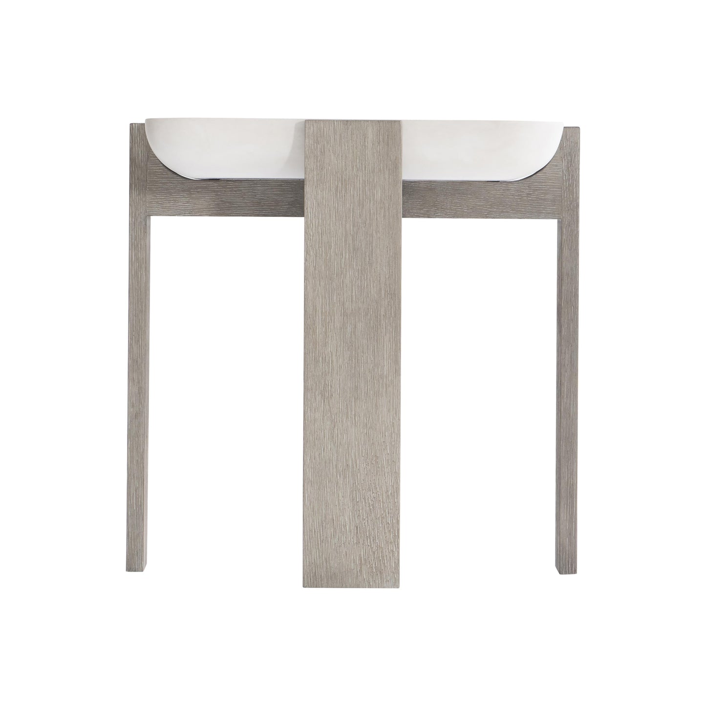 Gooding Sand Grey/Flint Side Table - Ornate Home