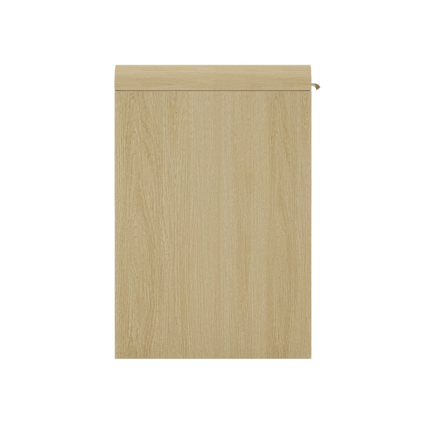 Grace 54" Home Office Desk in Natural Oak and Gold - Ornate Home