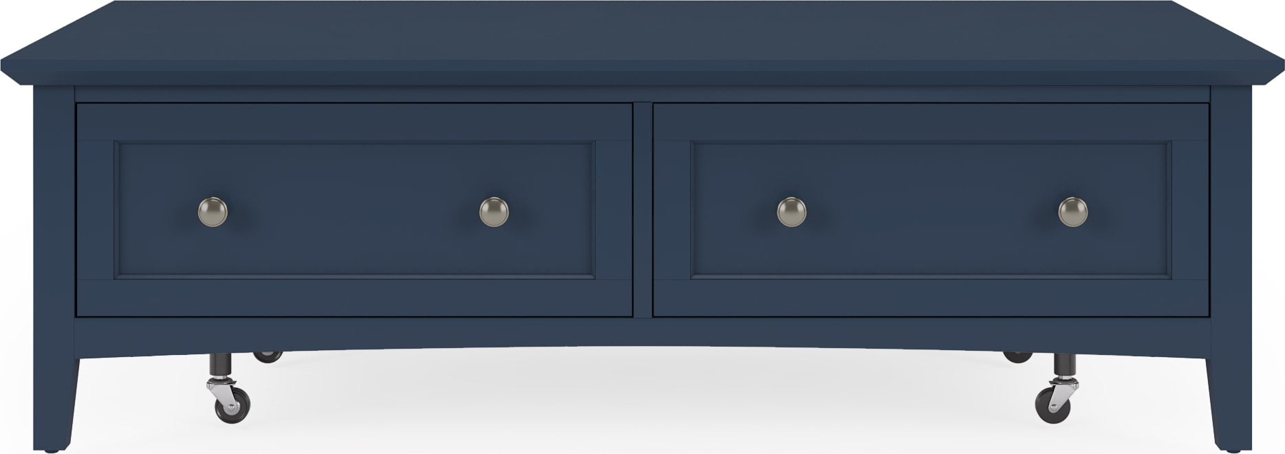 Grace Blueberry Rectangle Coffee Table - Ornate Home