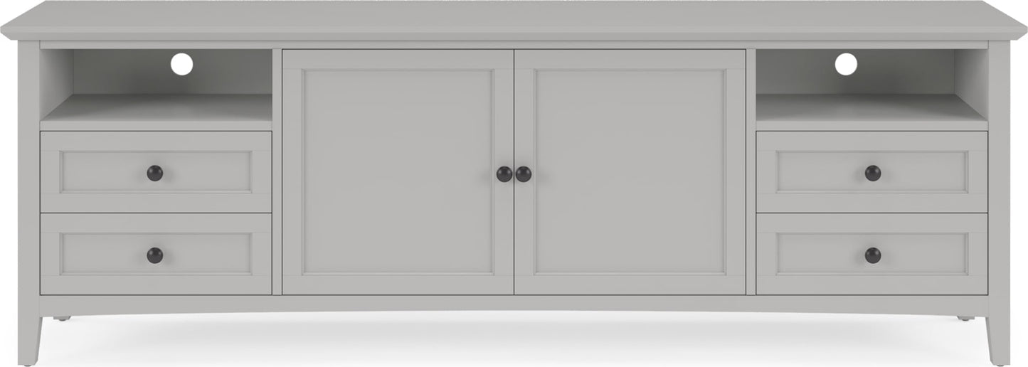Grace Elephant Grey Entertainment Console 84W - Ornate Home