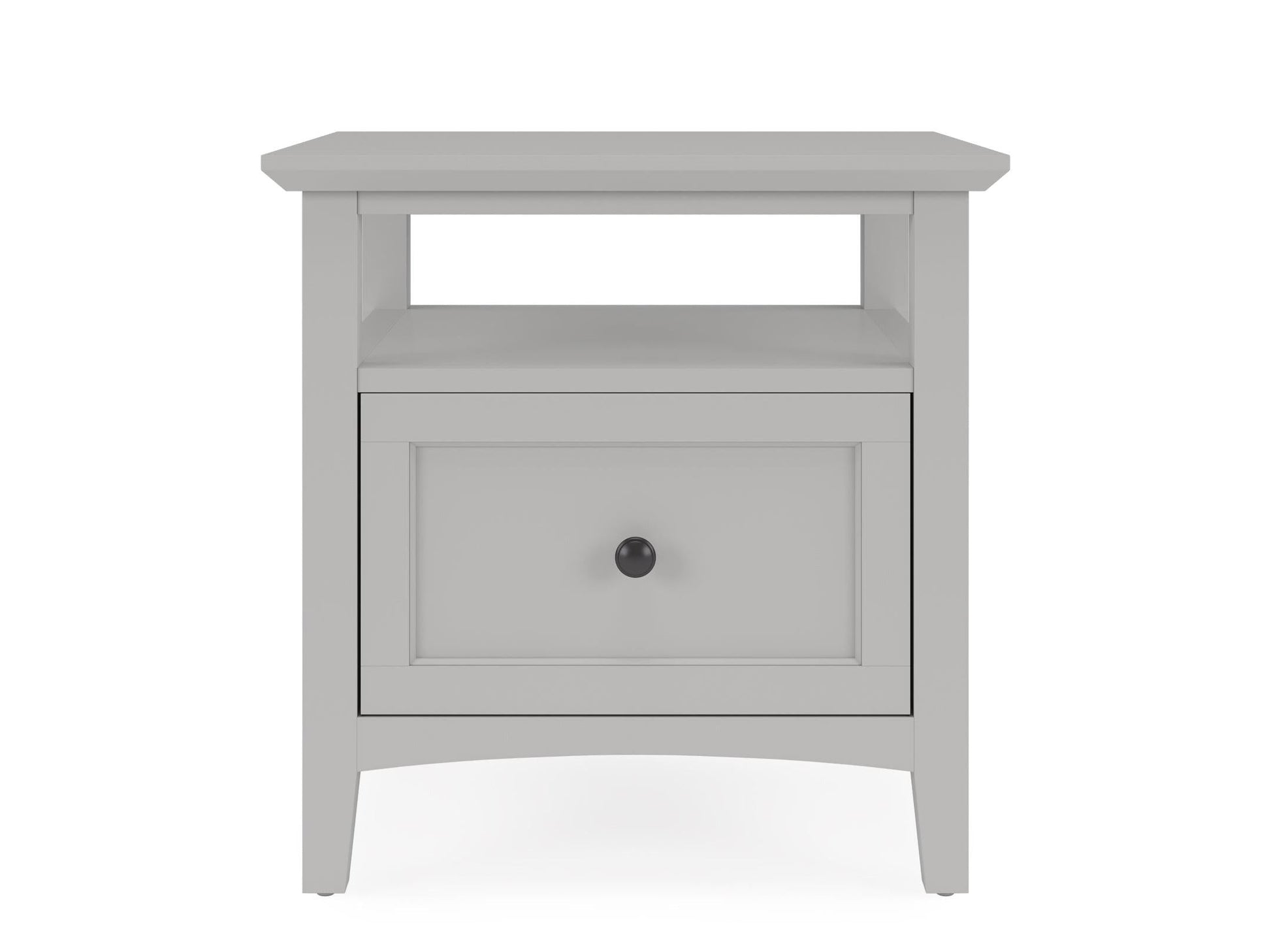 Grace Elephant Grey Square End Table - Ornate Home