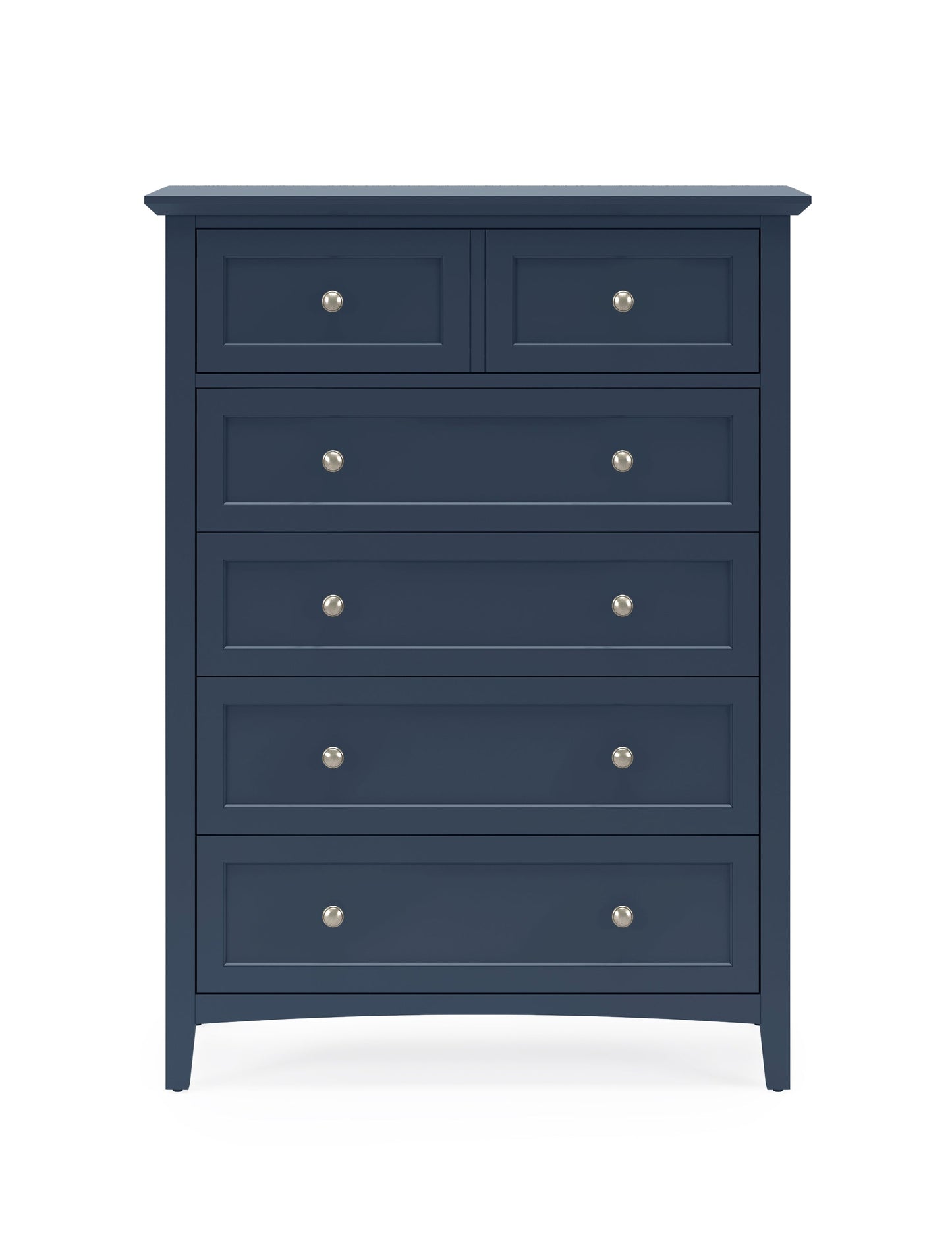 Grace Five Drawer Chest in Blueberry - Ornate Home