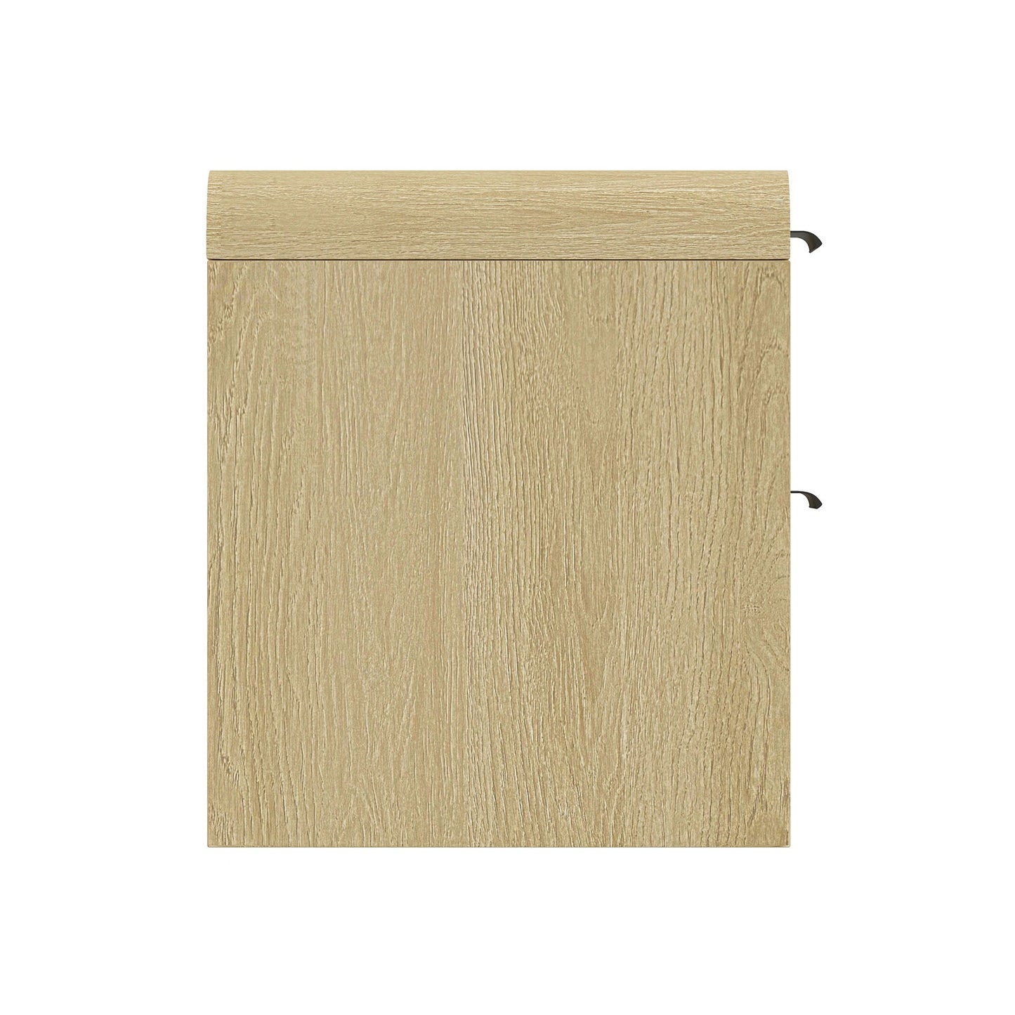 Grace Nightstand in Natural Oak and Black (set of 2) - Ornate Home