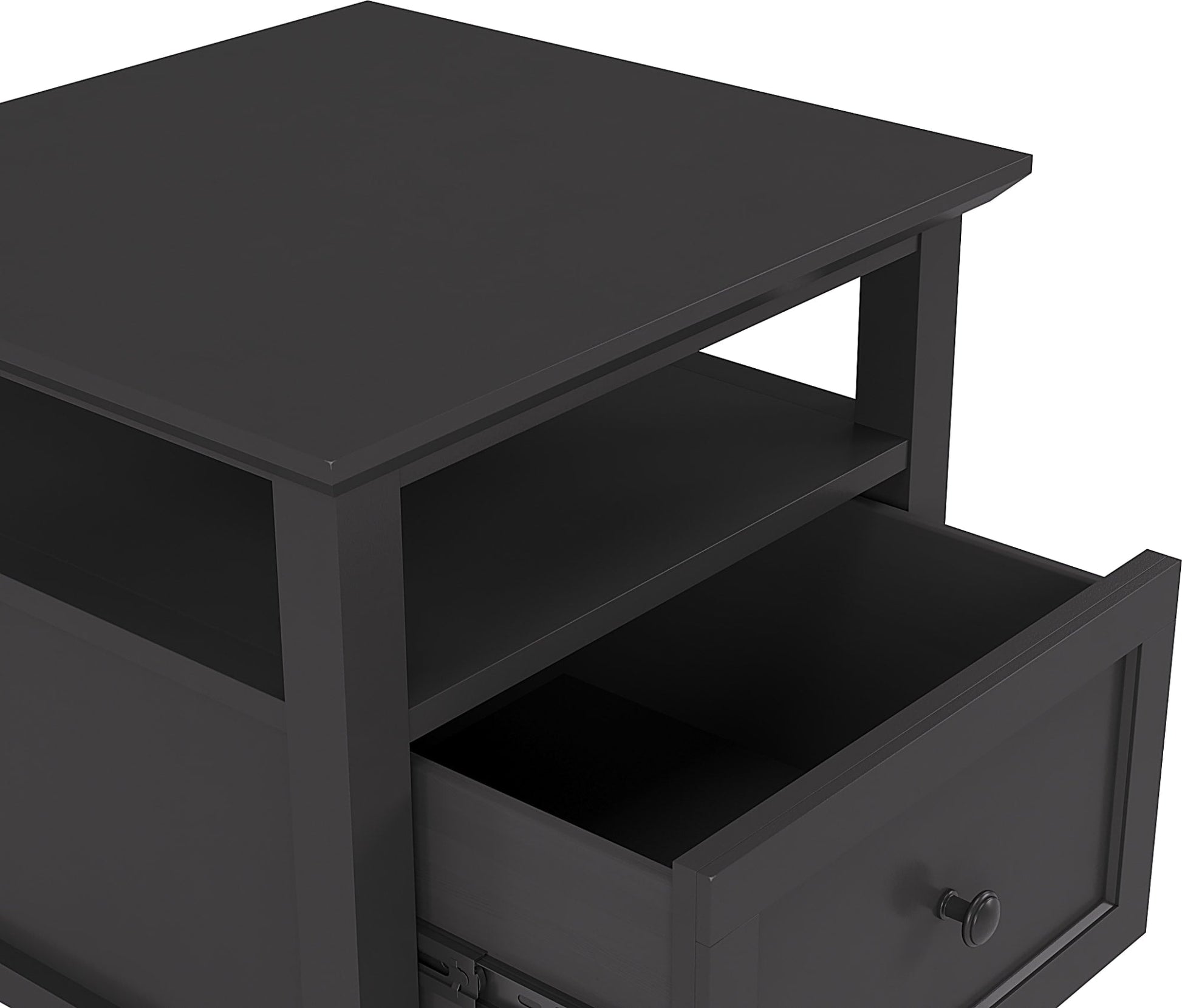 Grace Raven Square End Table - Ornate Home