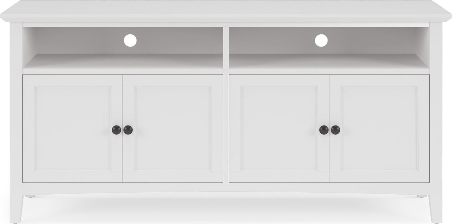 Grace Snowfall Entertainment Console 64W - Ornate Home