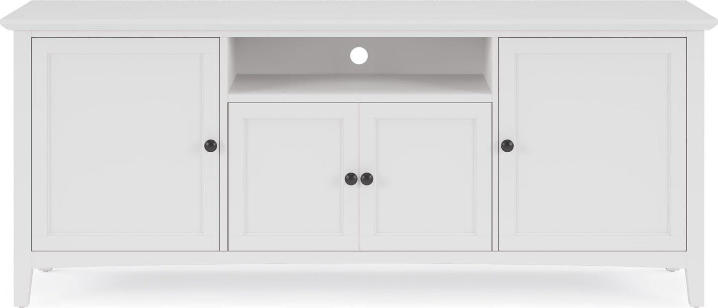 Grace Snowfall Entertainment Console 74W - Ornate Home
