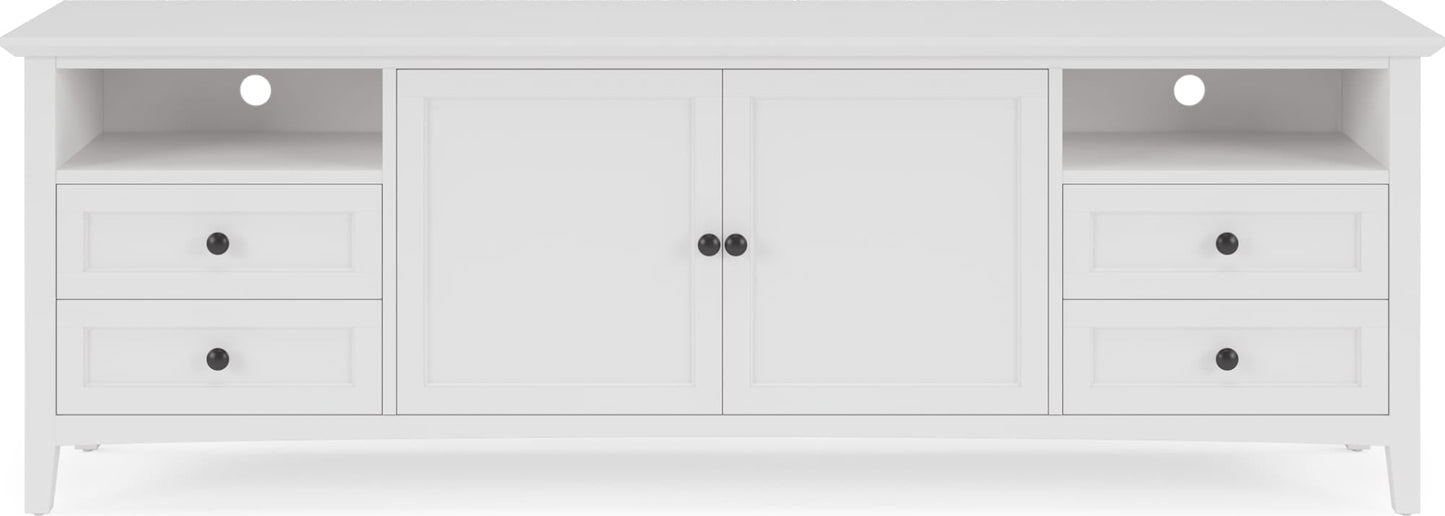 Grace Snowfall Entertainment Console 84W - Ornate Home
