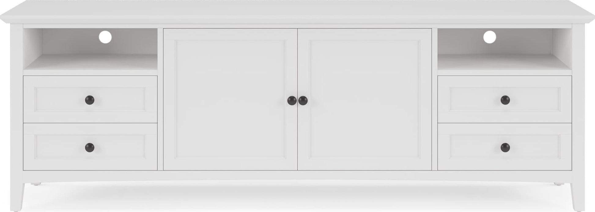 Grace Snowfall Entertainment Console 84W - Ornate Home