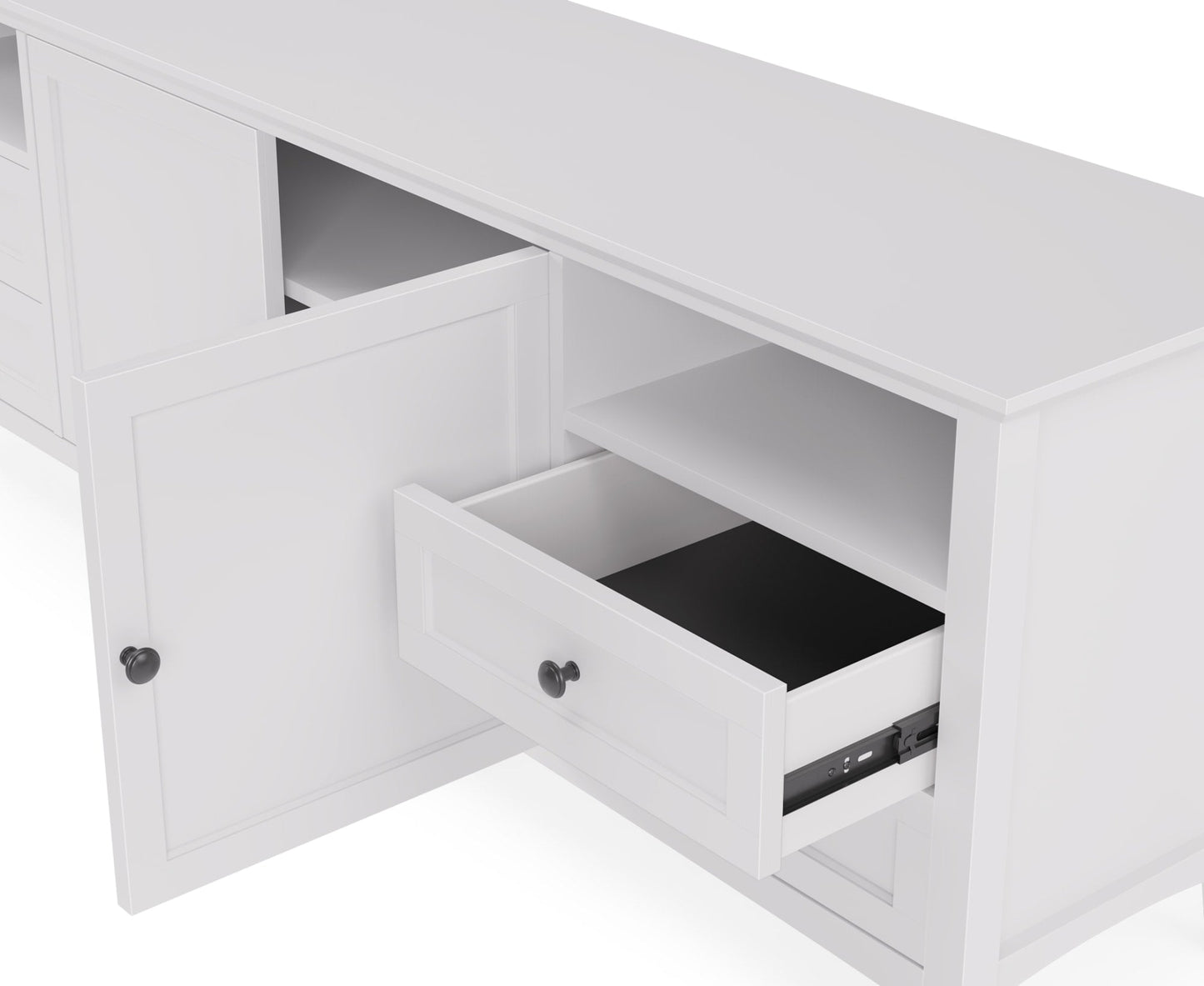 Grace Snowfall Entertainment Console 84W - Ornate Home