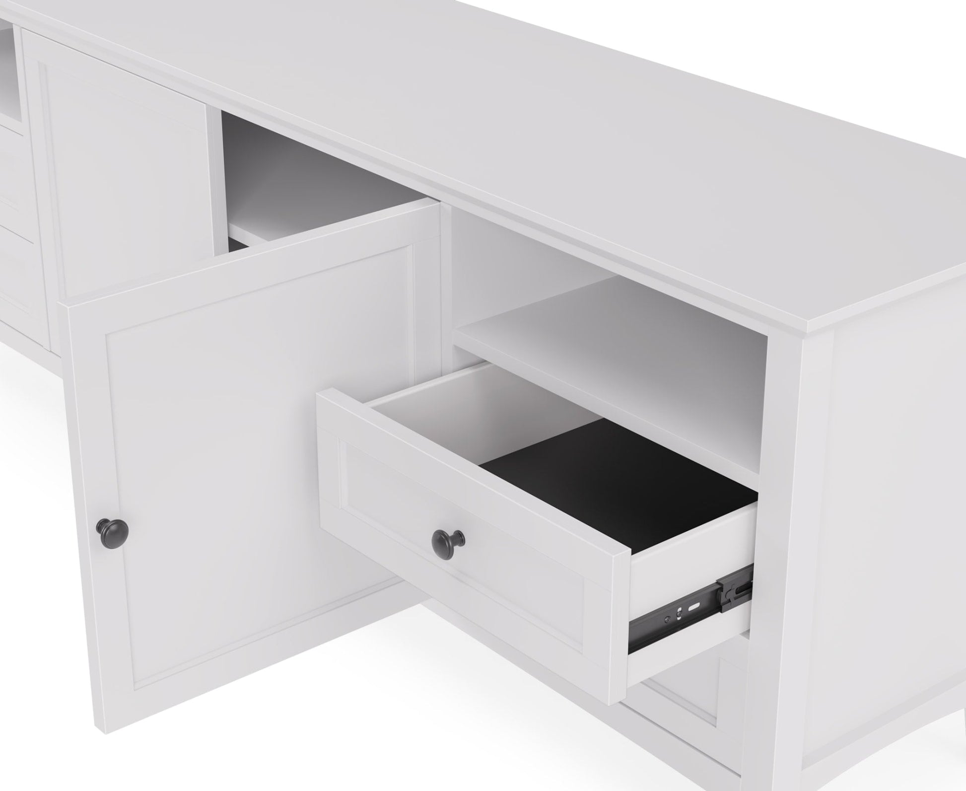 Grace Snowfall Entertainment Console 84W - Ornate Home