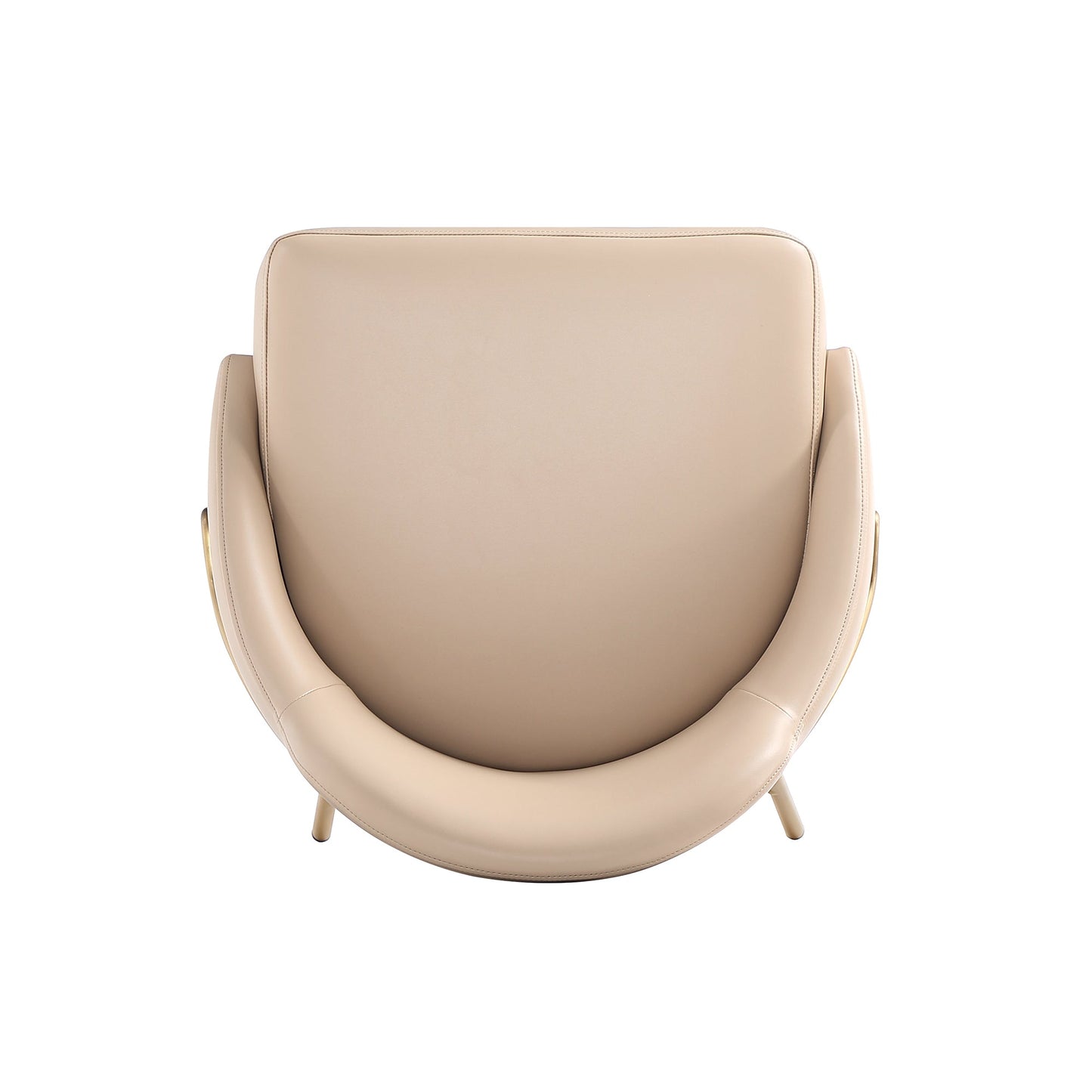Gracie Barstool in Tan and Gold (set of 2) - Ornate Home