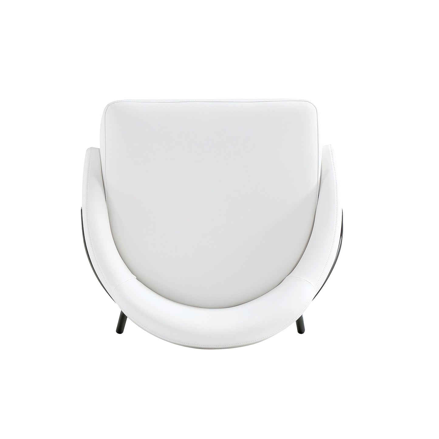 Gracie Barstool in White and Black (set of 2) - Ornate Home